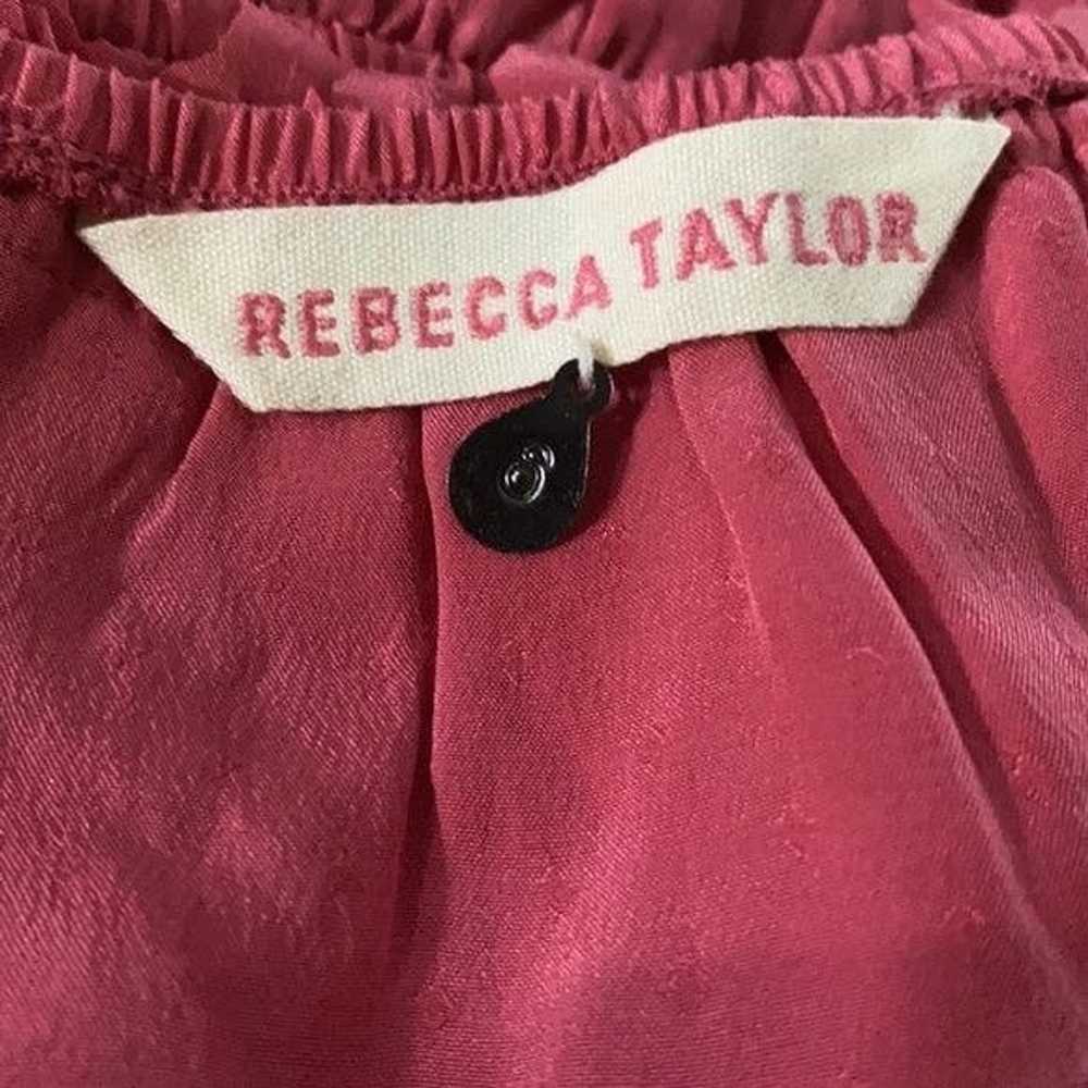 Rebecca Taylor Rebecca Taylor Pink Silk Maxi Halt… - image 5