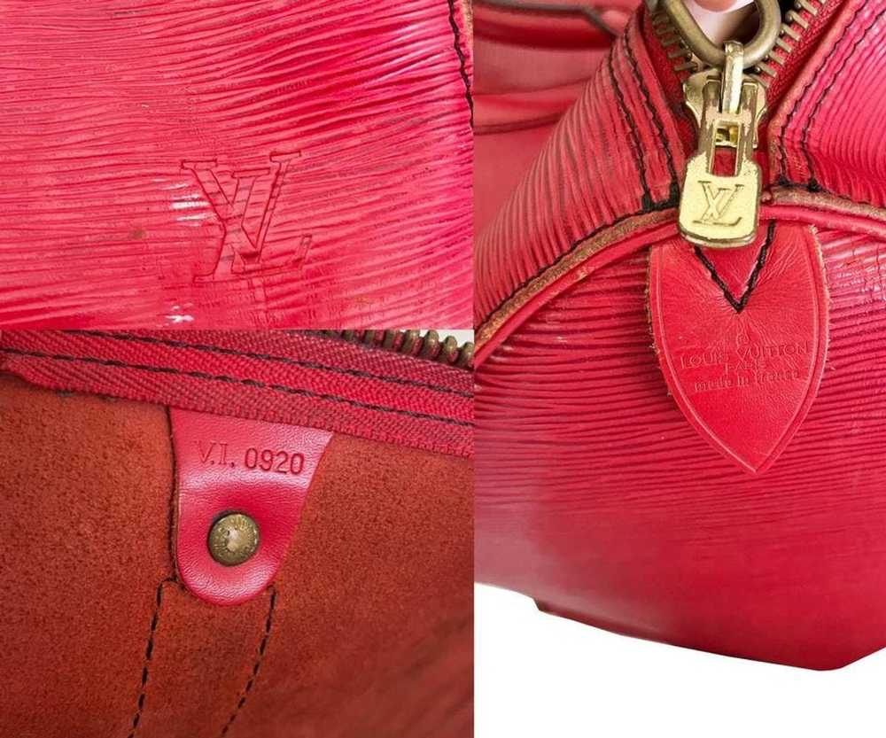 Louis Vuitton Louis Vuitton Red Epi Leather Keepa… - image 7