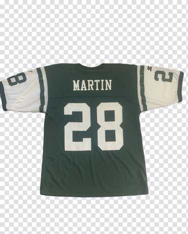 Vintage Nike Team New York Jets Jersey Curtis Martin Mens XL Green Black NFL