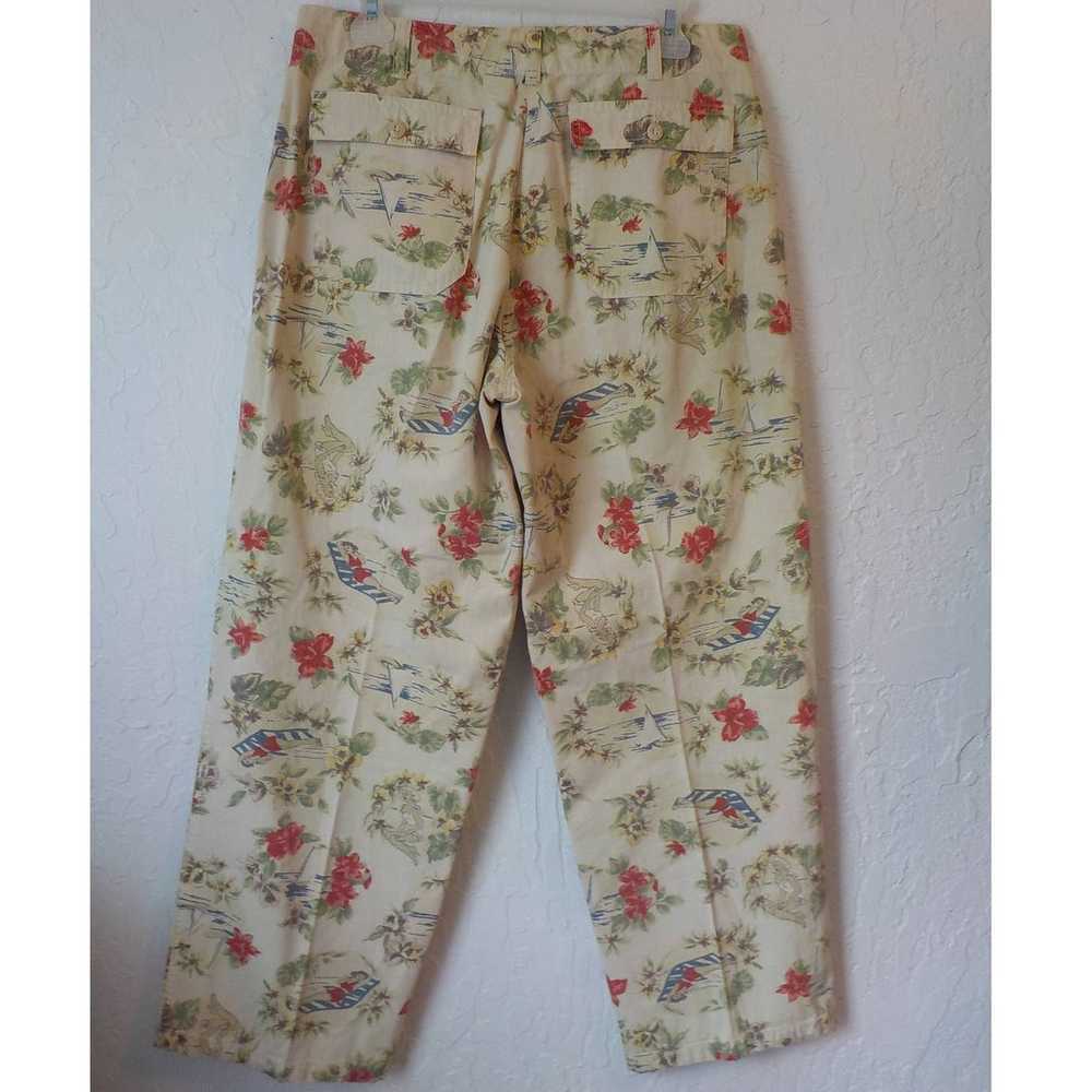 Vintage American Colors Women 10 Beige Pants Vint… - image 2