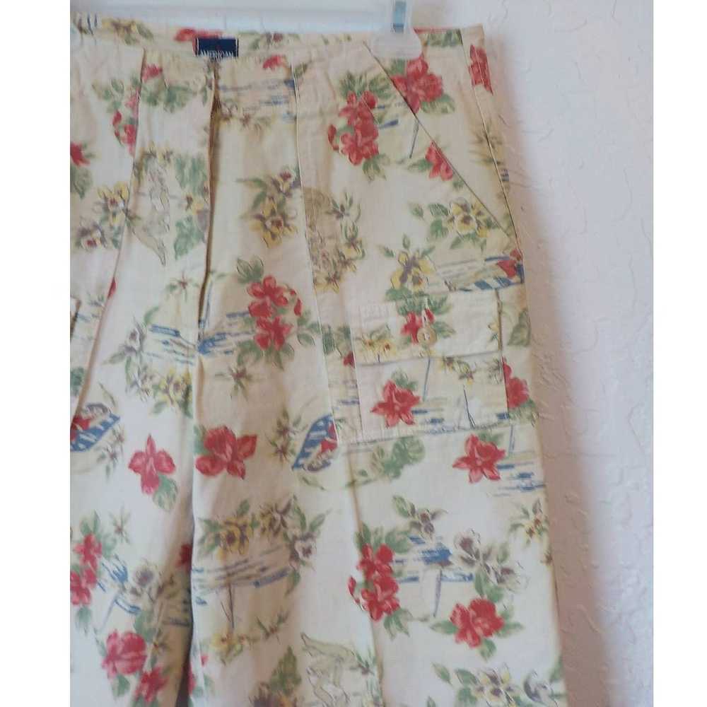 Vintage American Colors Women 10 Beige Pants Vint… - image 5