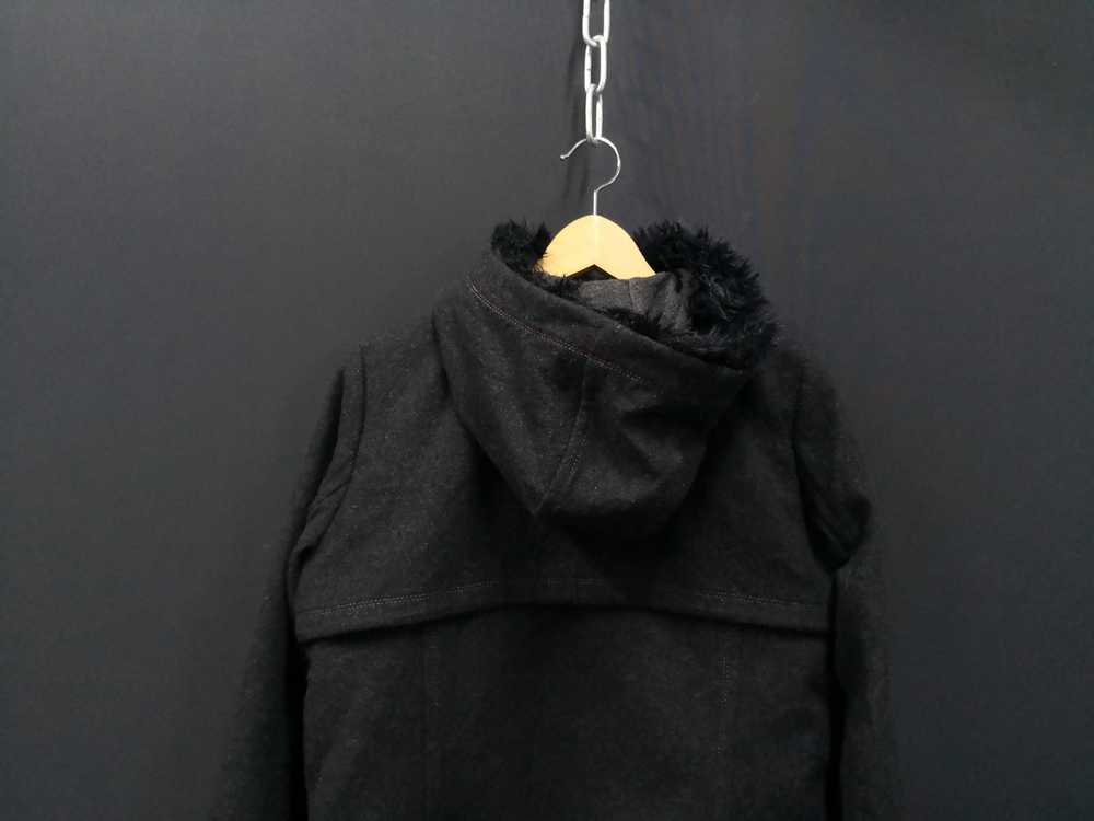 Burberry × Burberry Prorsum fur hoodie wool jacket - image 5