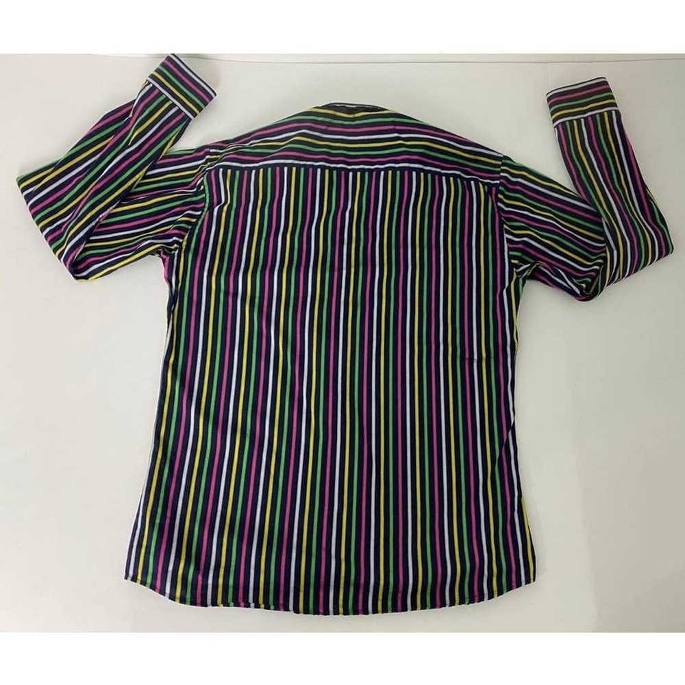 Jared Lang Jared Lang Striped Men's Button-Down S… - image 6