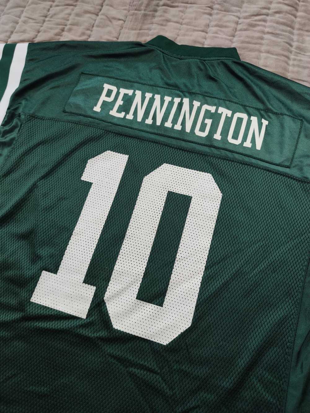 Reebok Chad Pennington #10 New York Jets Jersey R… - image 2