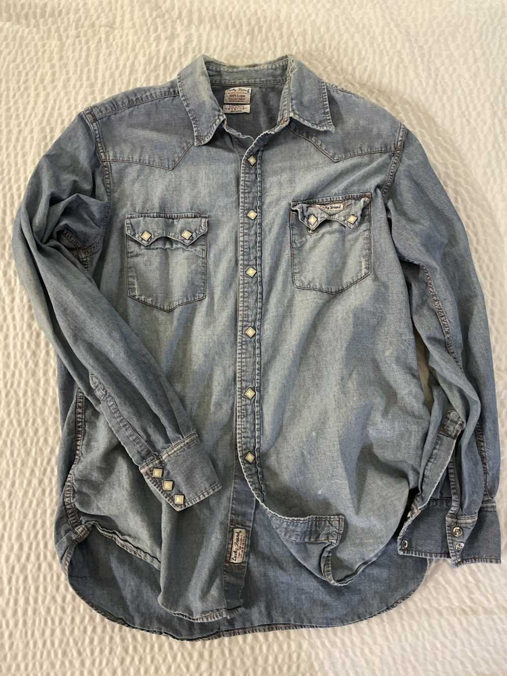 Lucky Brand Perfectly Love Worn and Distressed De… - image 1