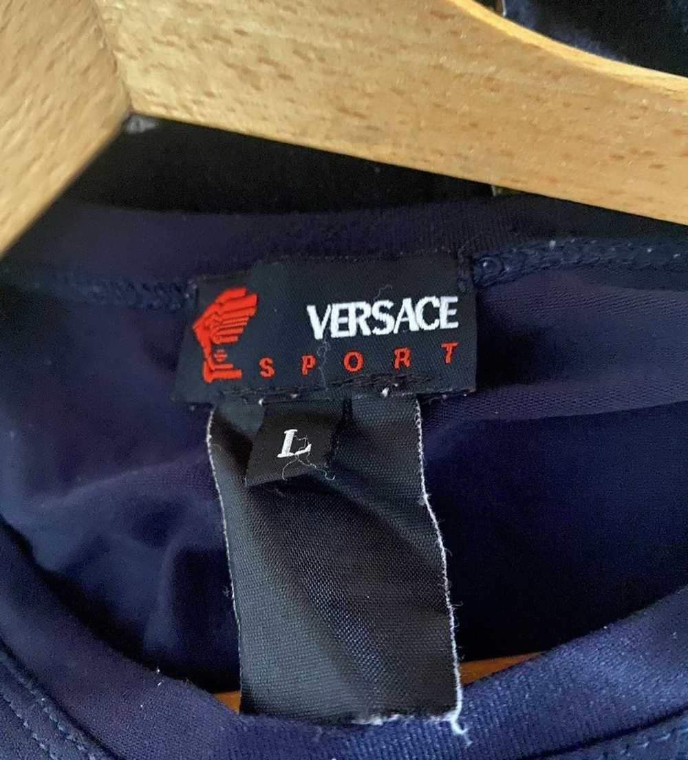 Versace Versace sport mini logo poliester tee - image 2