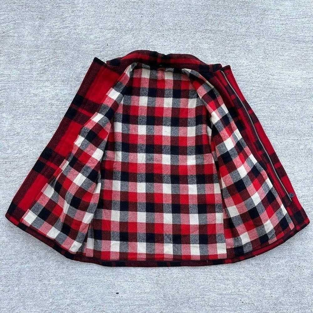 Made In Usa × Streetwear × Vintage 50’s Red Plaid… - image 3