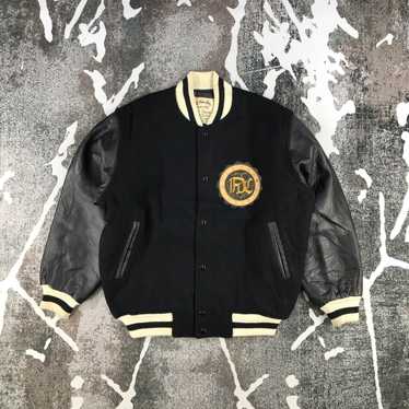 LEATHER EMBROIDERED VARSITY JACKET – FELLAS BY HAQI®