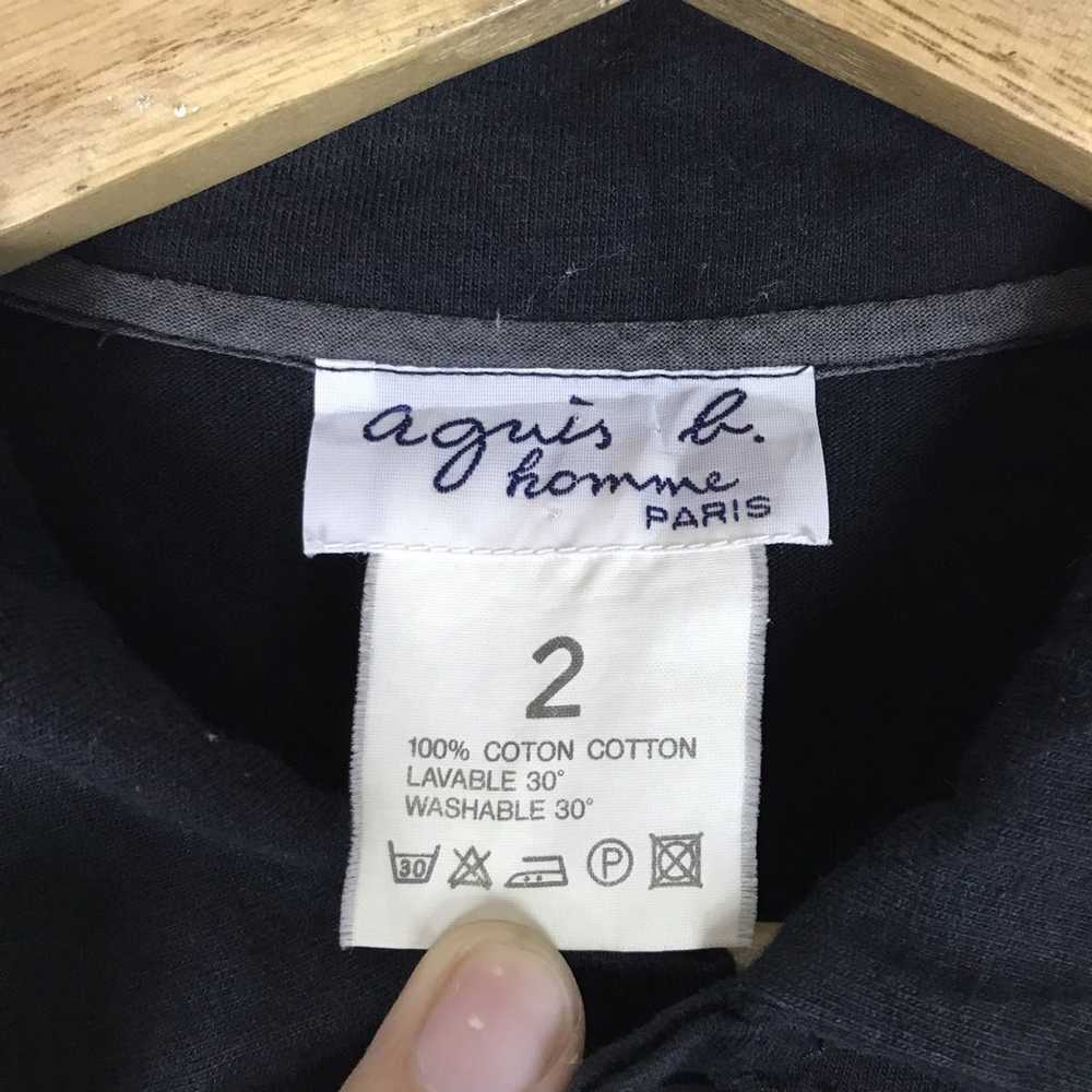 Agnes B. Vintage Agnes B. Homme Paris Button Up C… - image 5