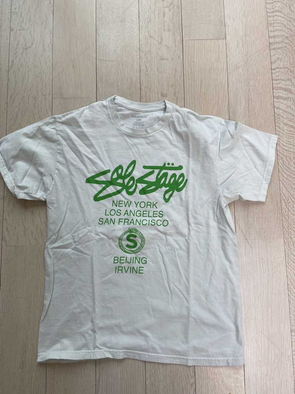 Stussy Solestage - White Tee - image 1