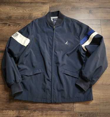 に*た様 90s nautica short wool bomber jacke に*た様 90s nautica short wool bomber jacke Vintage Nautica
