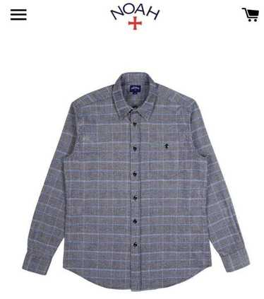Noah Prince of Wales Checked Flannel Shirt