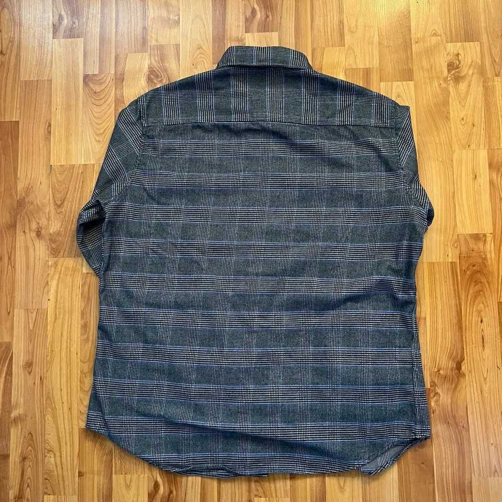 Noah Prince of Wales Checked Flannel Shirt - image 4