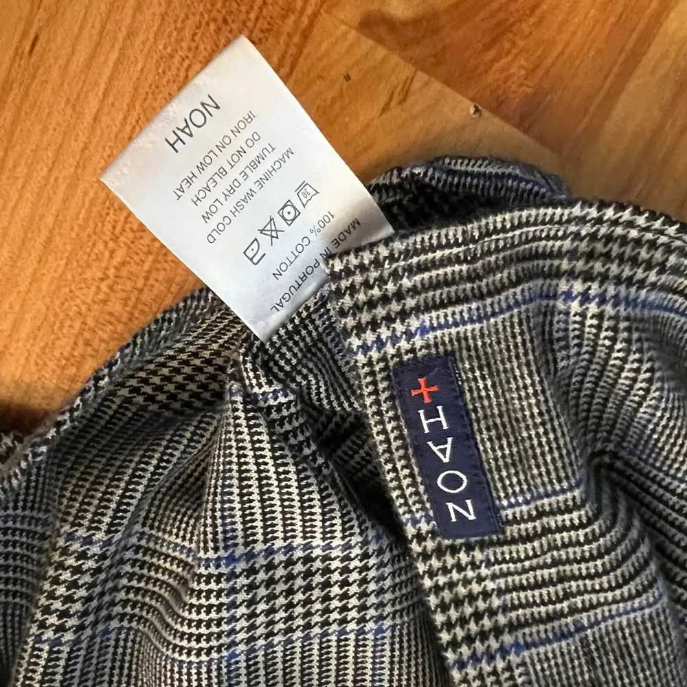 Noah Prince of Wales Checked Flannel Shirt - image 7