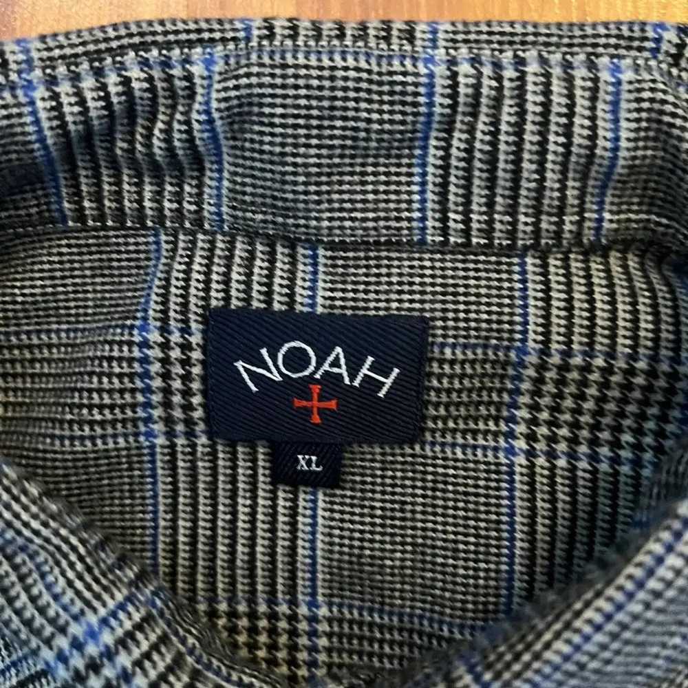 Noah Prince of Wales Checked Flannel Shirt - image 8