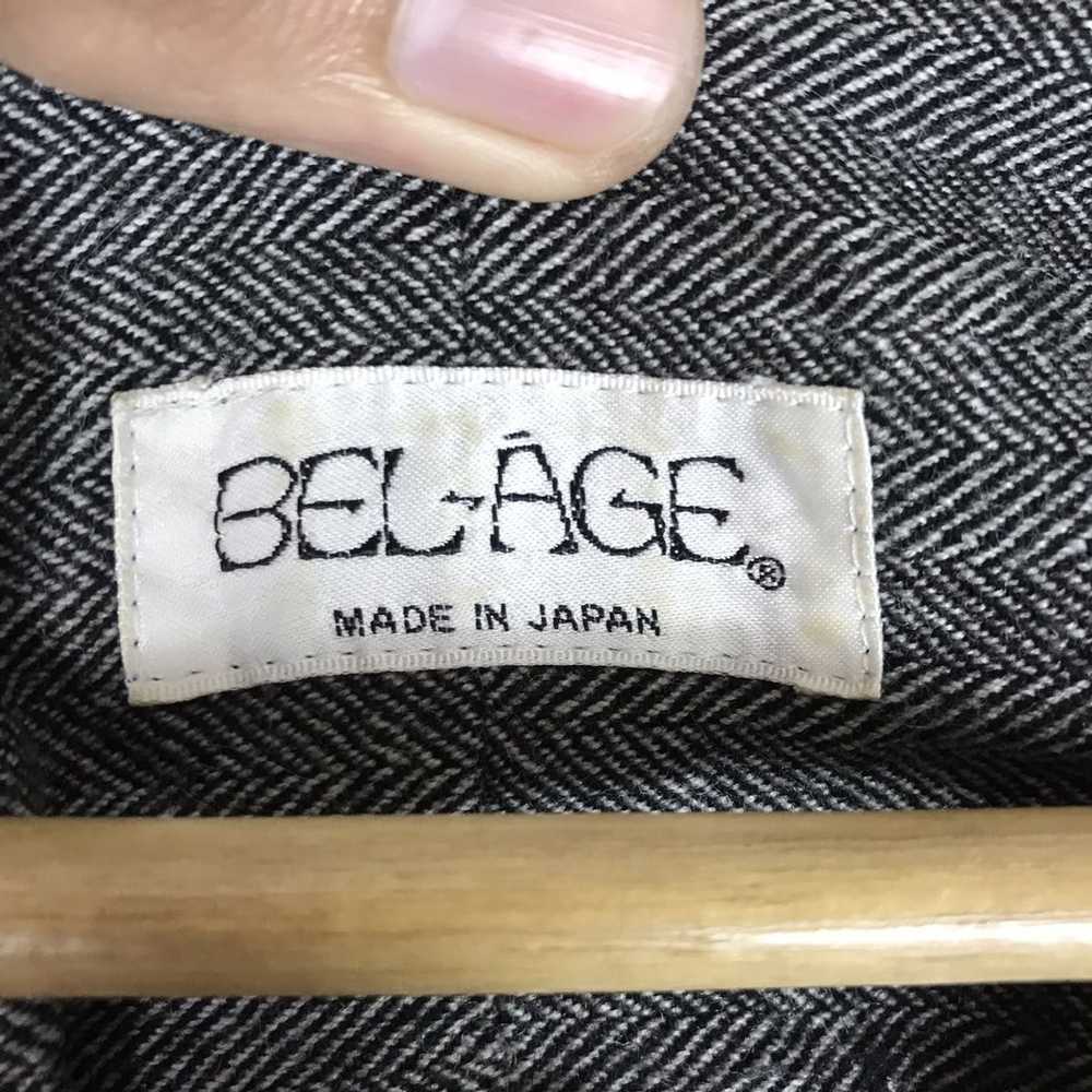 Vintage Vintage BEL-AGE Japan Herringbone Double … - image 4