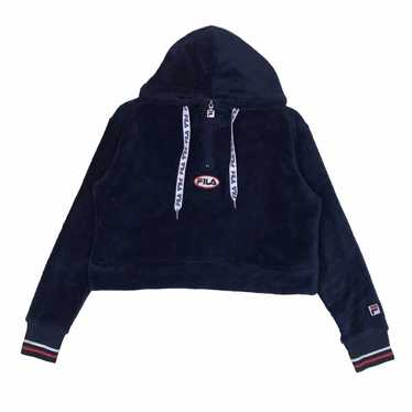 Fila Vintage FILA Centre Logo-Embroid Half Zip Cr… - image 1