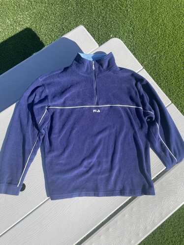 Fila × Vintage Vintage Fila Quarter Zip-up - image 1