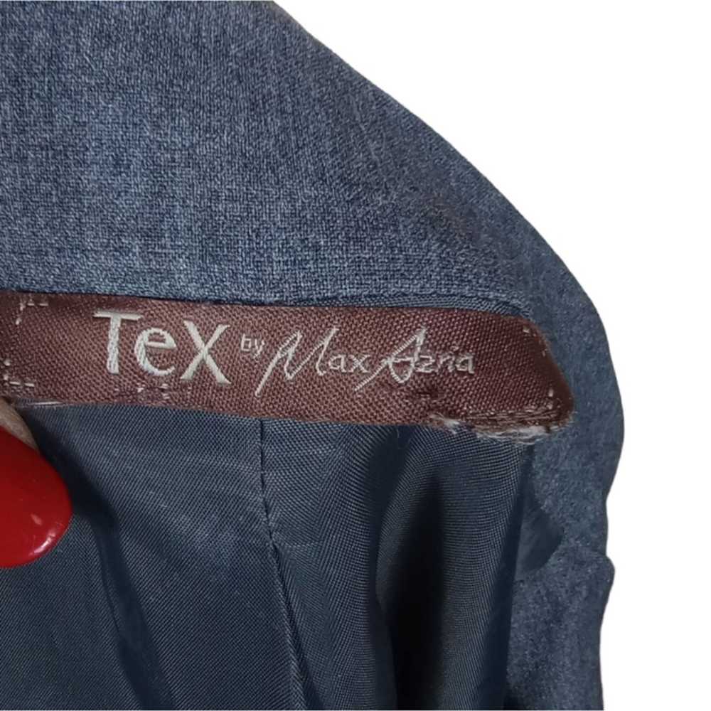 Vintage Vintage Tex By Max AZRIA Size 6 Gray Wool… - image 8