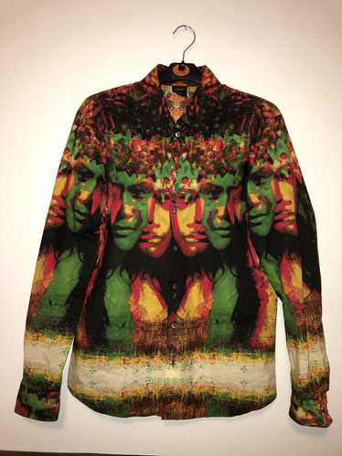 Jean Paul Gaultier S/S 2000 Psychedelic Button up