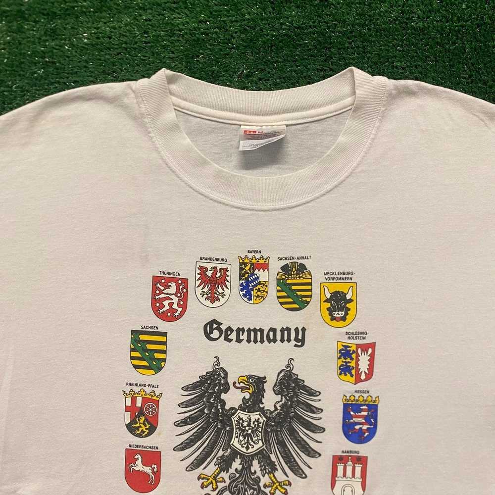 Hanes × Streetwear × Vintage Germany State Flags … - image 2