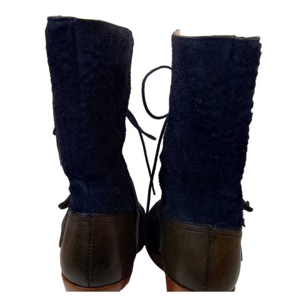 Ugg UGG Size 7 Caprera Indigo CalfHair Sheepskin … - image 5