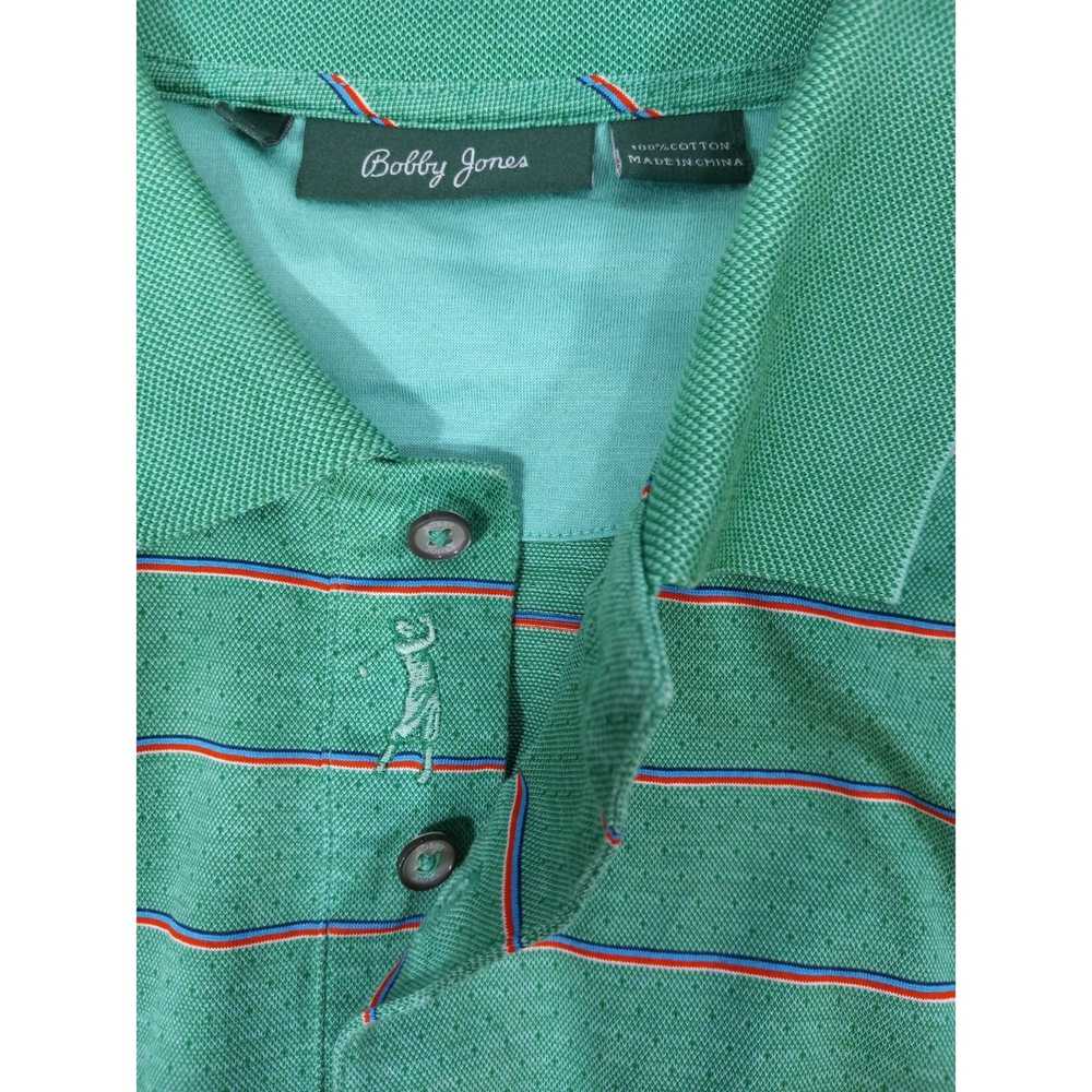 Bobby Jones Bobby Jones Shirt Mens Large Green St… - image 4