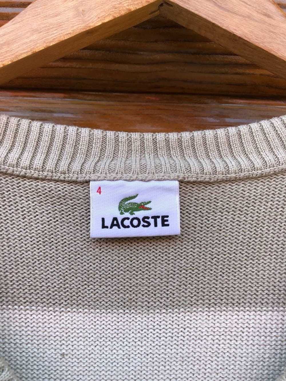 Lacoste × Vintage 90's Vintage Lacoste Sweater - image 4