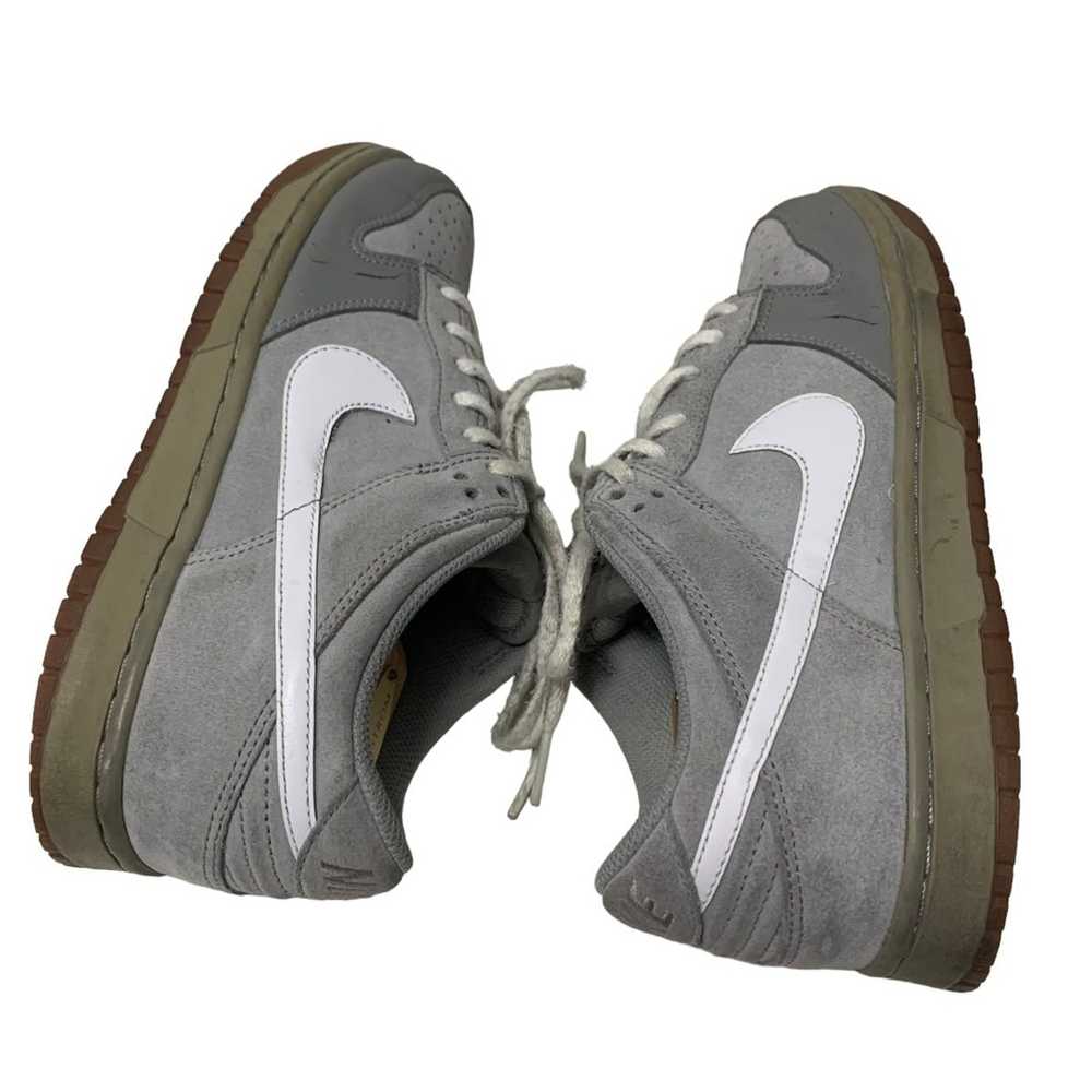 Nike × Vintage 2008 Nike Dunk Low Medium Gray Whi… - image 4