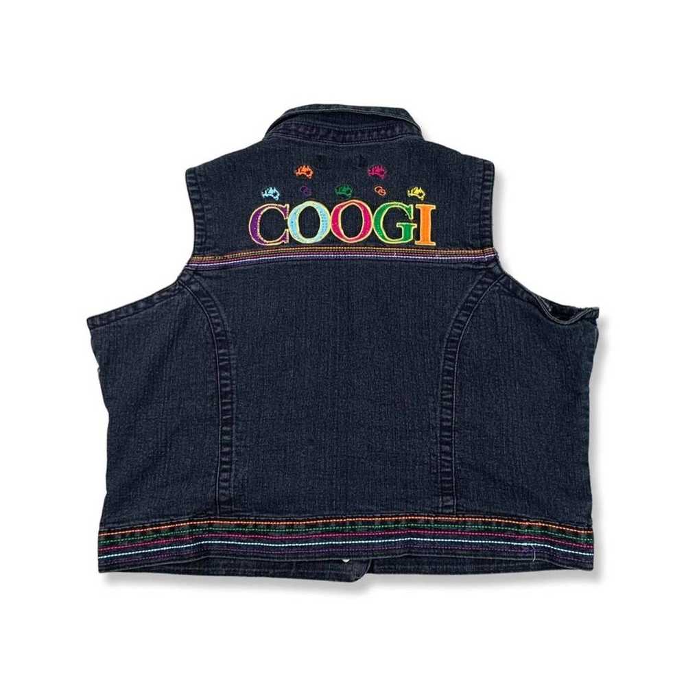 Coogi Vintage Coogi Denim Vest - image 2