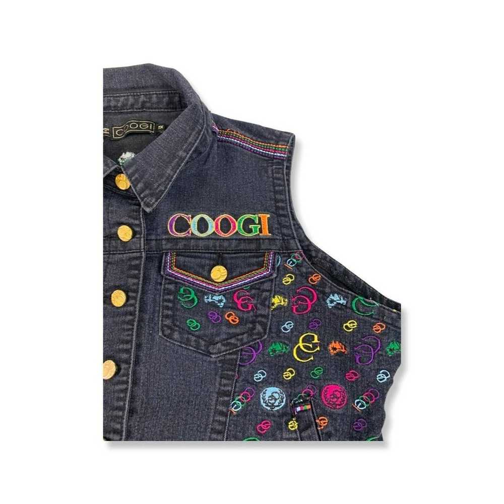 Coogi Vintage Coogi Denim Vest - image 3