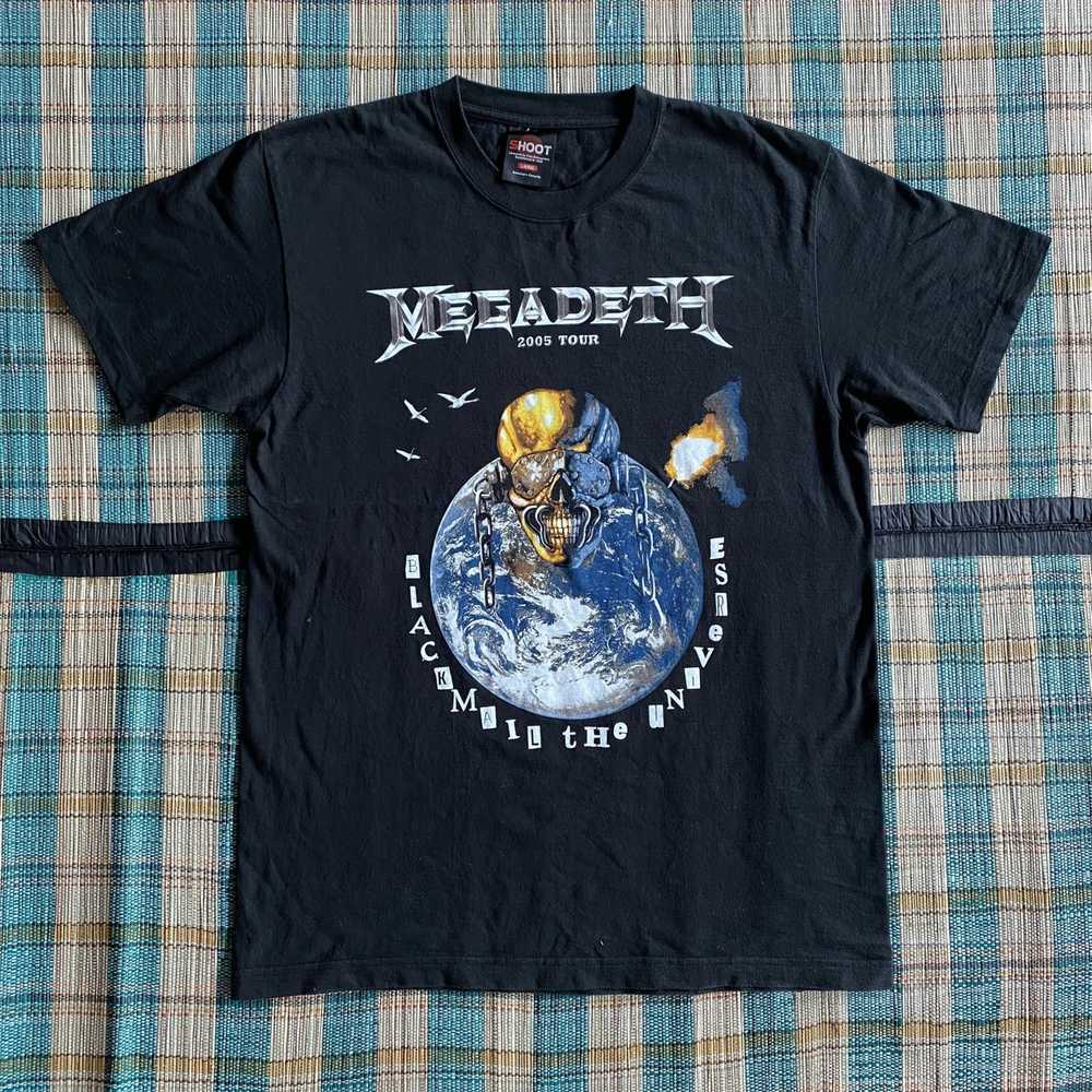 Megadeth × Tour Tee × Vintage Megadeth - Blackmai… - image 1
