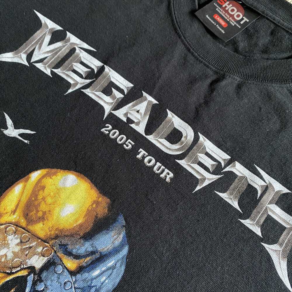 Megadeth × Tour Tee × Vintage Megadeth - Blackmai… - image 3