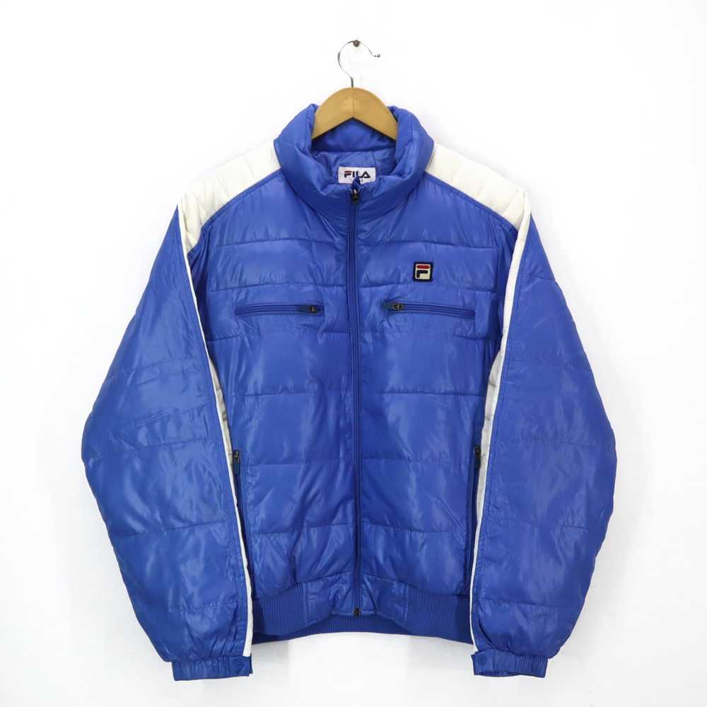 Fila × Vintage FILA Trofeo Est 1911 Puffer Down B… - image 1