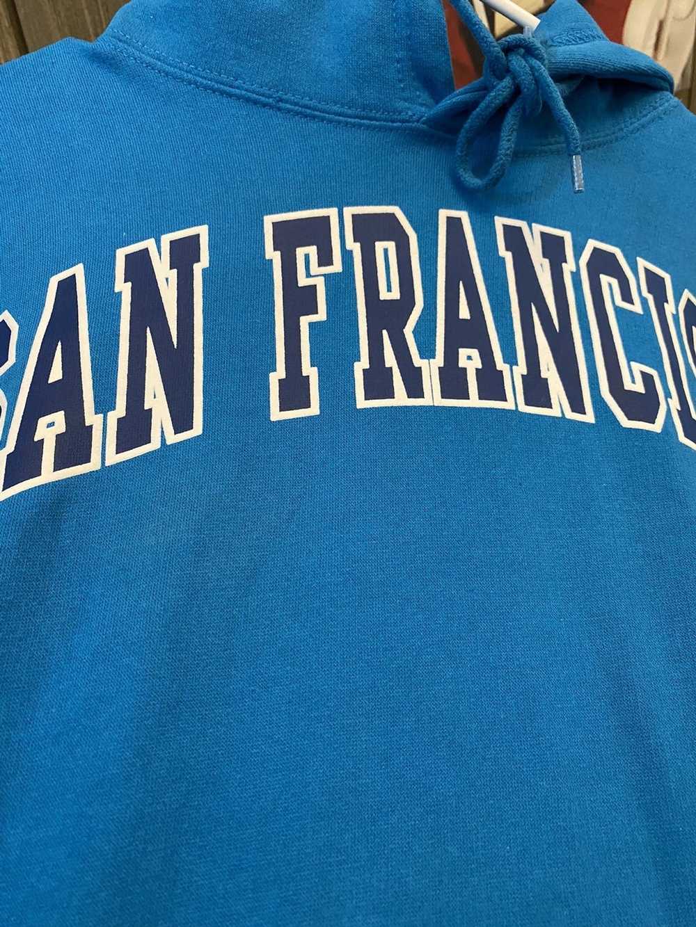 Vintage Y2K 2000s San Francisco Spellout Hoodie S… - image 4