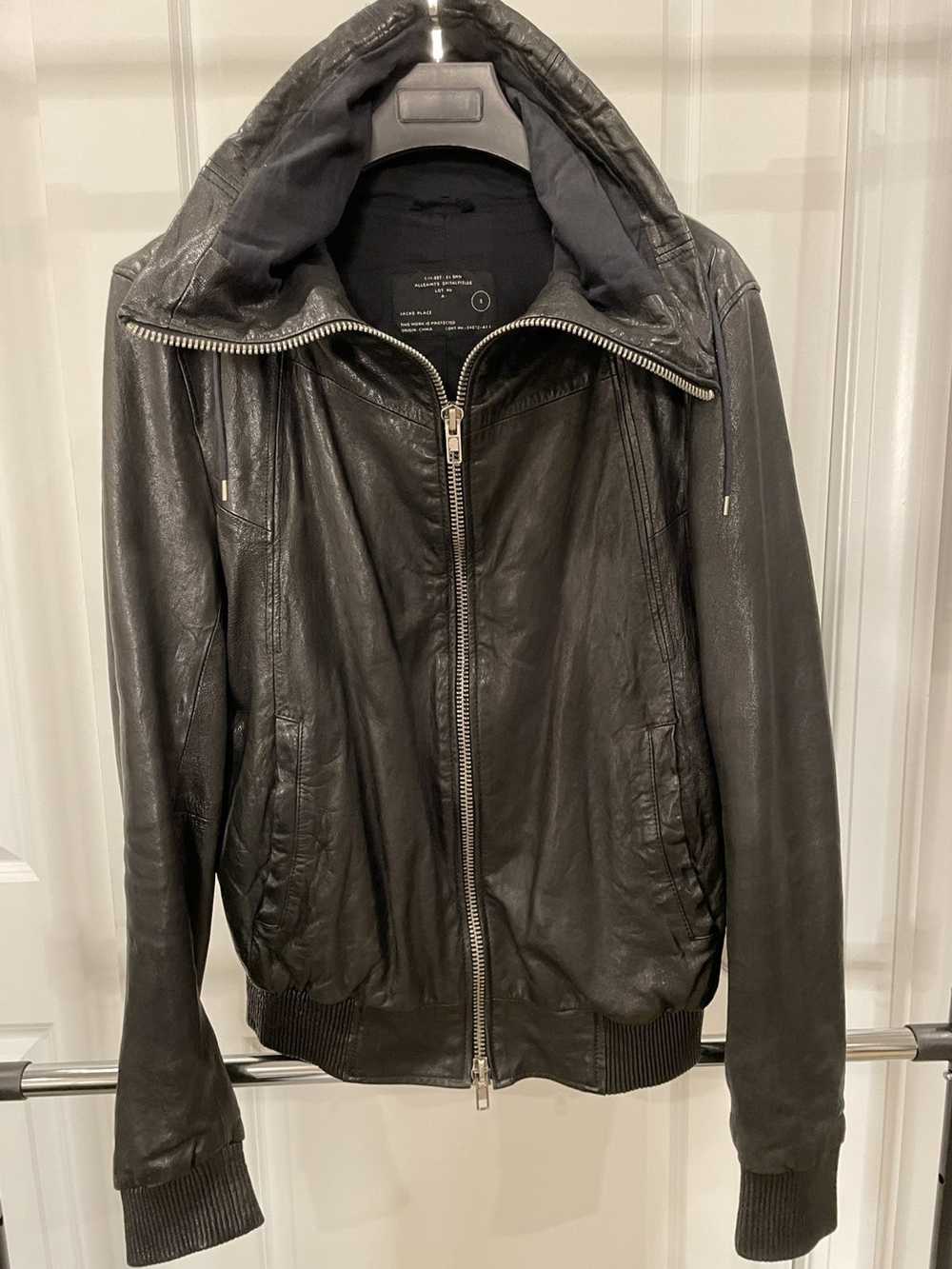 Allsaints RARE ALLSAINTS Leather Jacket - Jacks P… - image 3