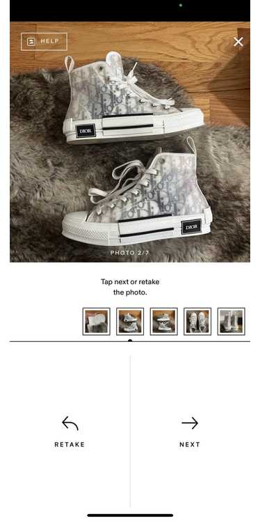 Dior Dior B23 Multicolor Hightop Sneakers