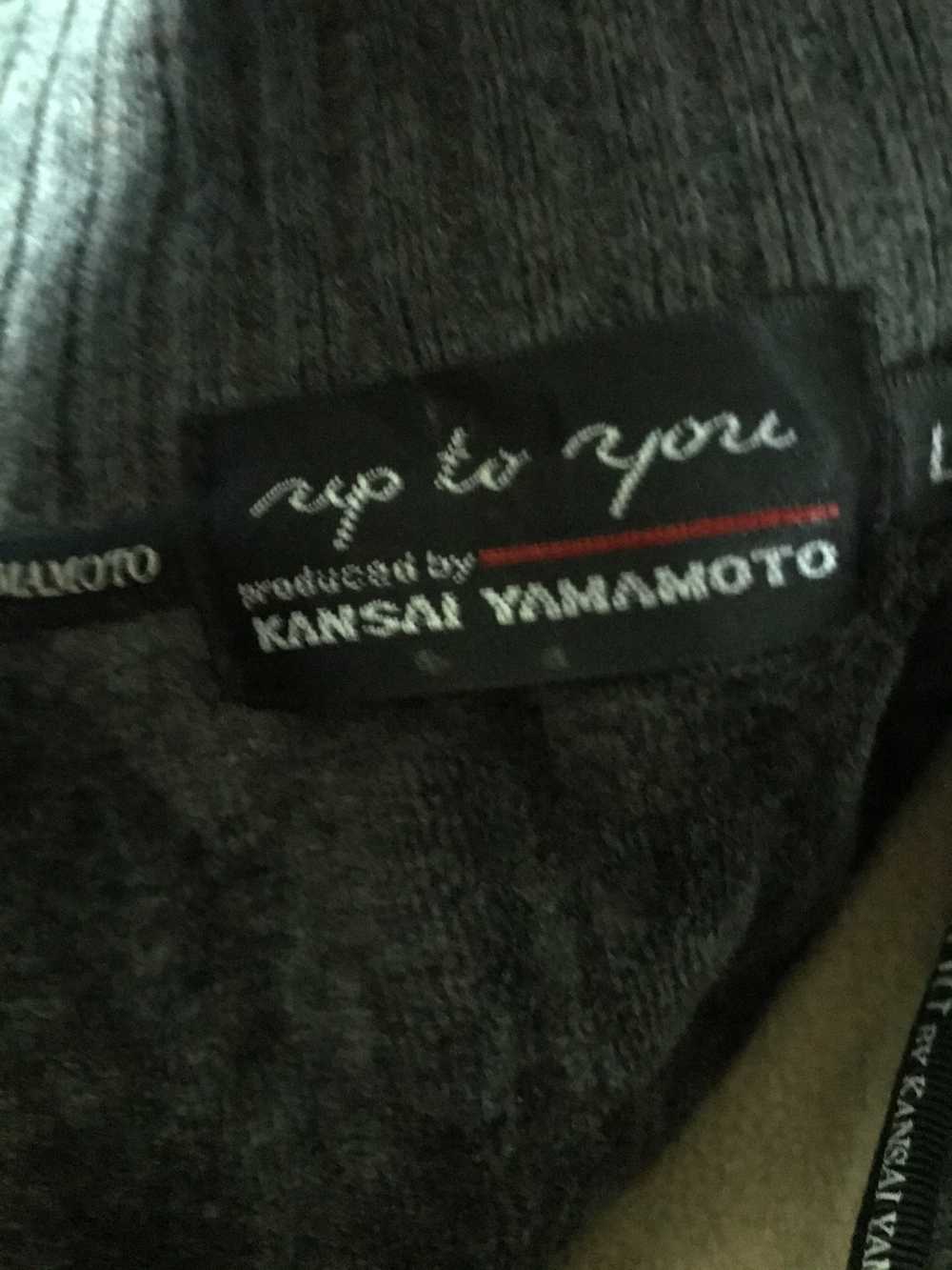 Kansai Yamamoto Kansai Yamamoto Velvet Stripe Swe… - image 4