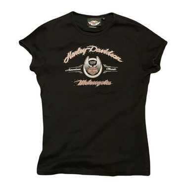 Harley Davidson Harley Davidson Womens Short Slee… - image 1