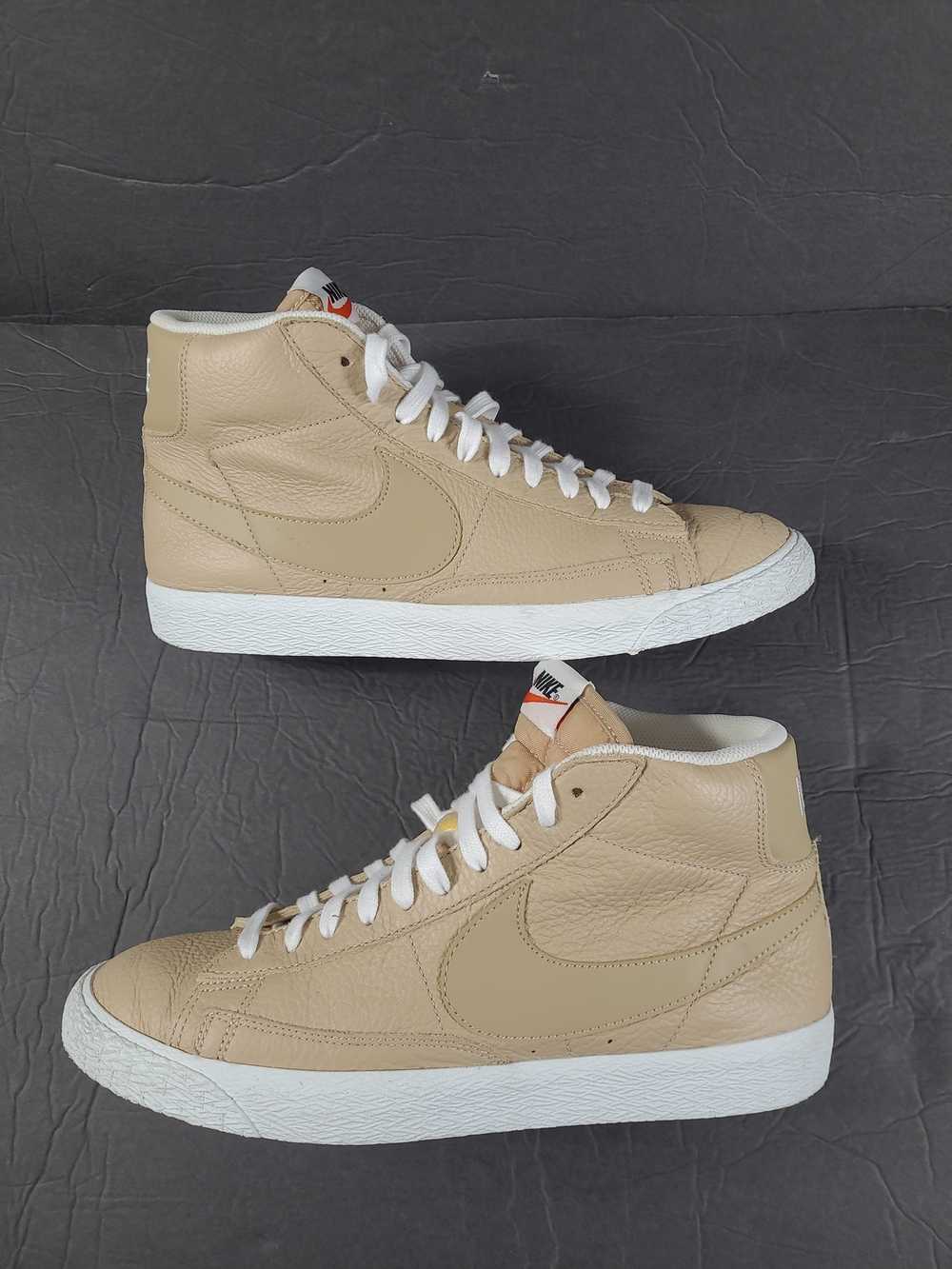 Nike Nike Blazer Mid Premium Leather Linen /Summi… - image 10