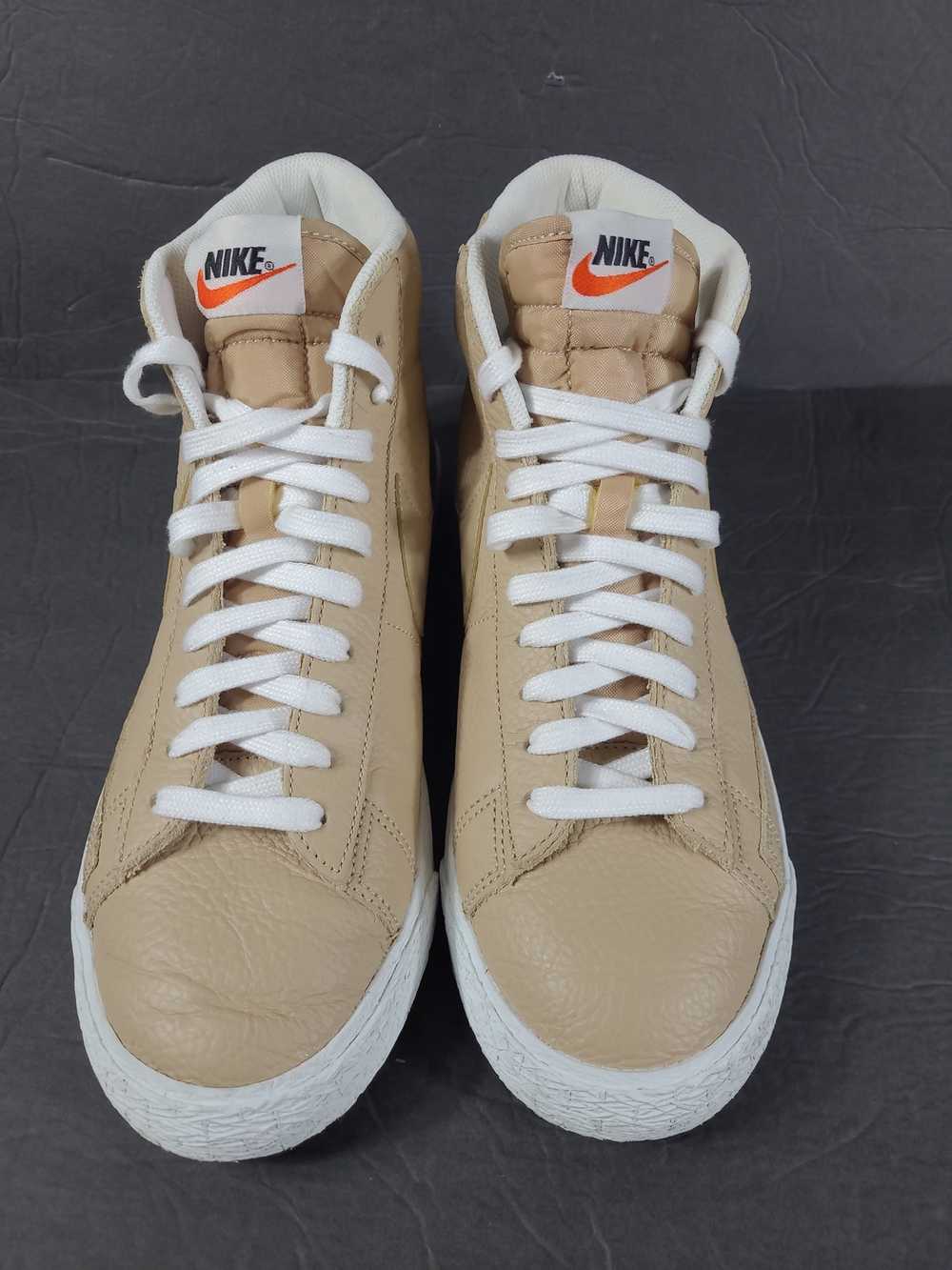 Nike Nike Blazer Mid Premium Leather Linen /Summi… - image 5