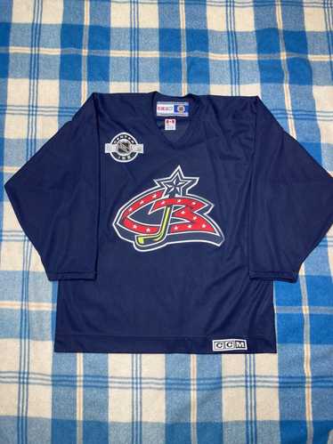 Vintage Columbus Blue Jackets Inaugural Season Strapback Hat NHL
