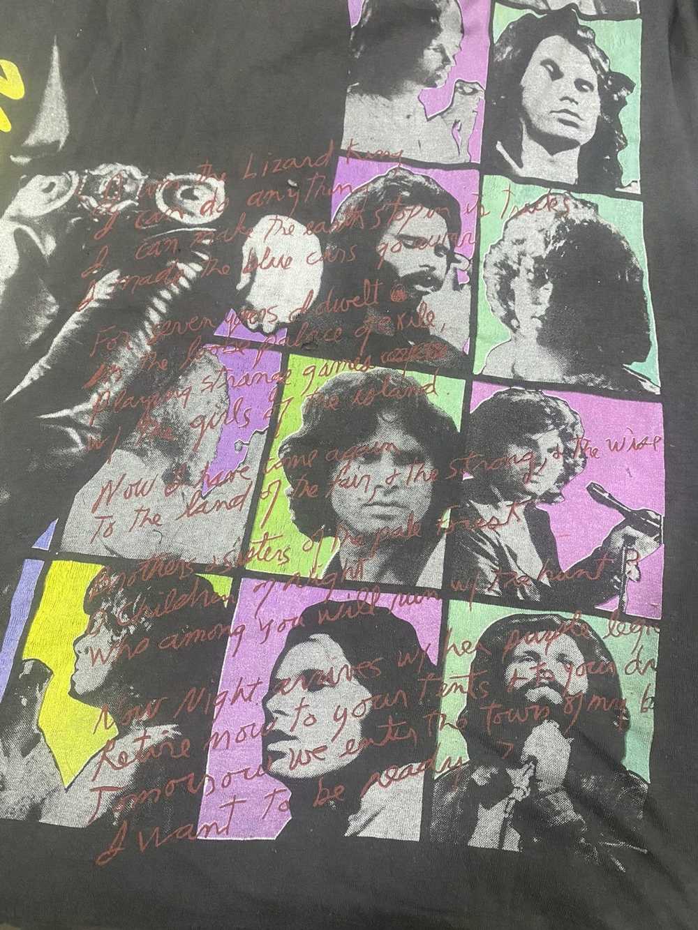 Band Tees × Vintage RARE VINTAGE JIM MORRISON OF … - image 12