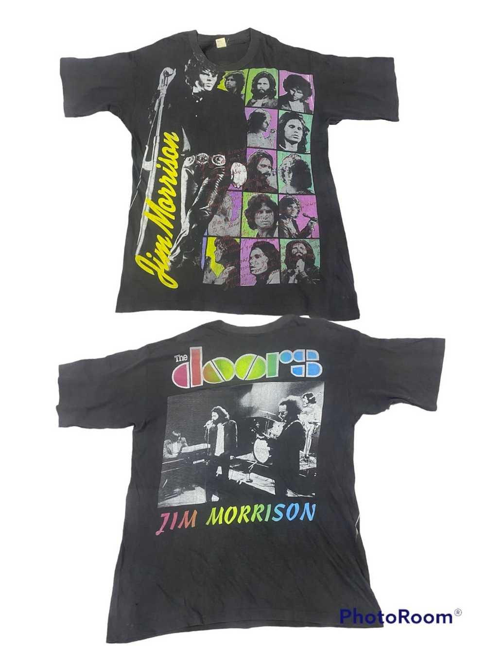 Band Tees × Vintage RARE VINTAGE JIM MORRISON OF … - image 1