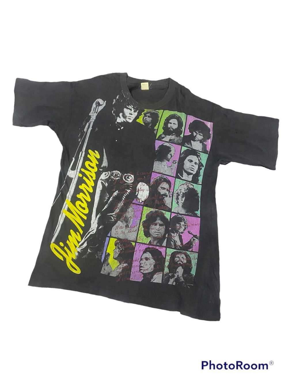 Band Tees × Vintage RARE VINTAGE JIM MORRISON OF … - image 2