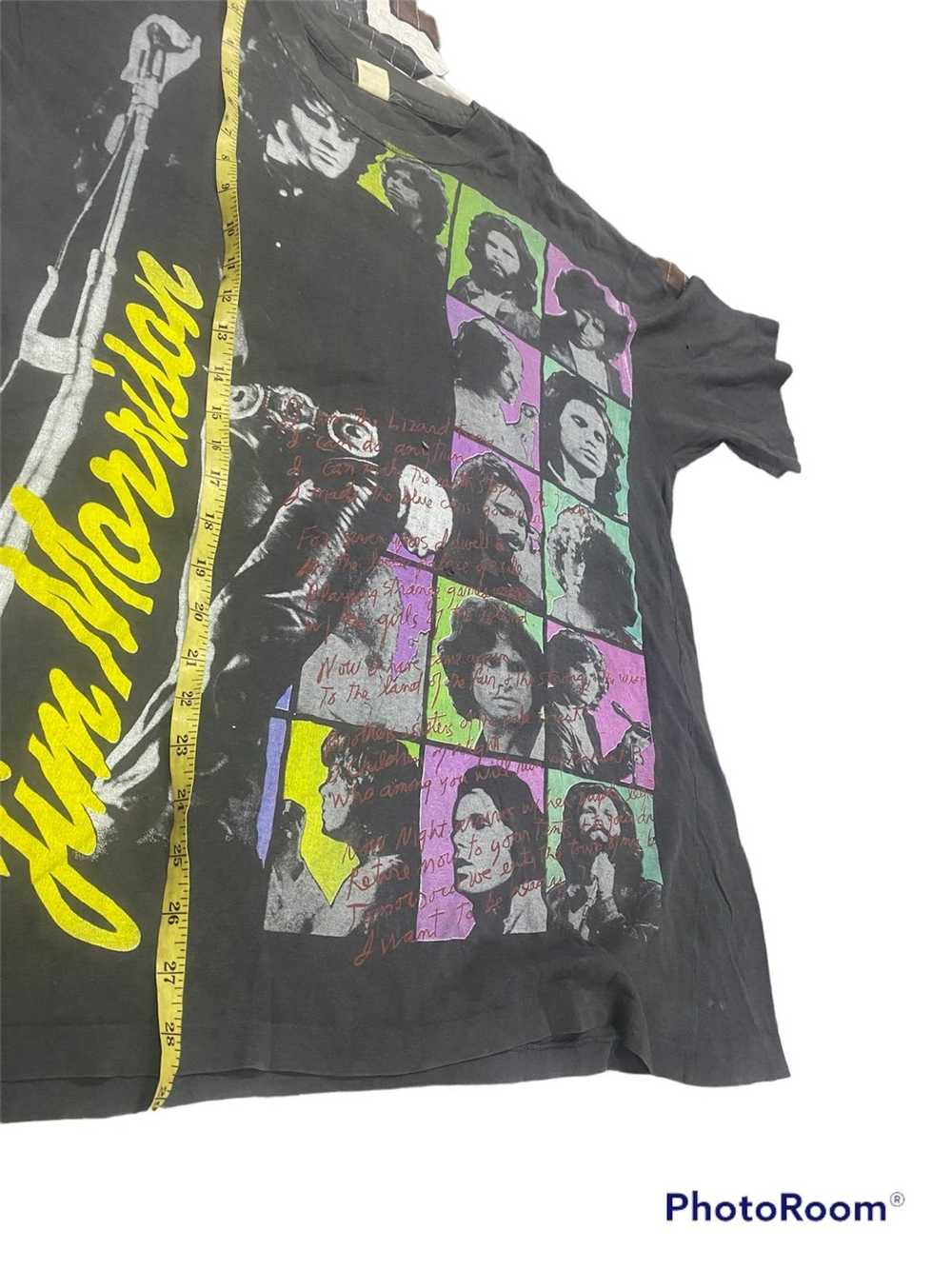 Band Tees × Vintage RARE VINTAGE JIM MORRISON OF … - image 4