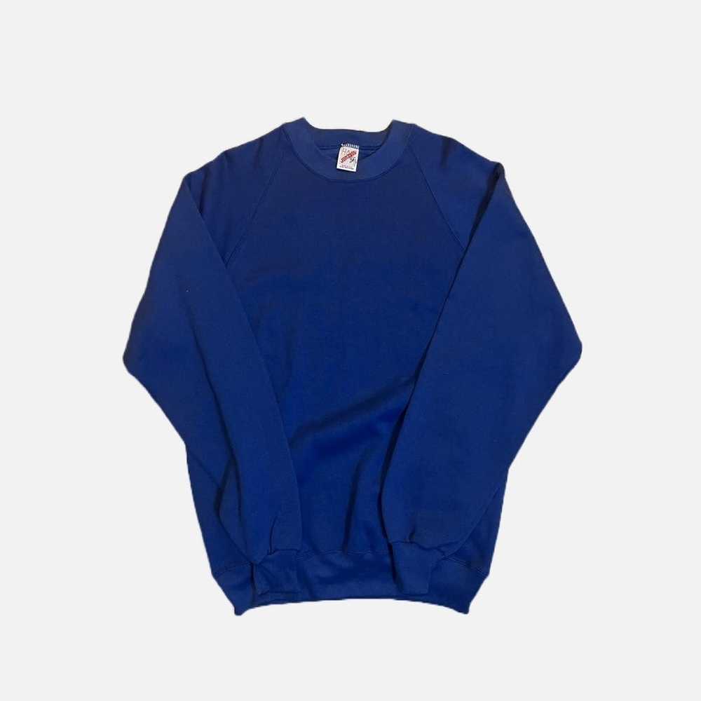 Jerzees × Vintage Vintage Blue Jerzees Sweatshirt - image 1