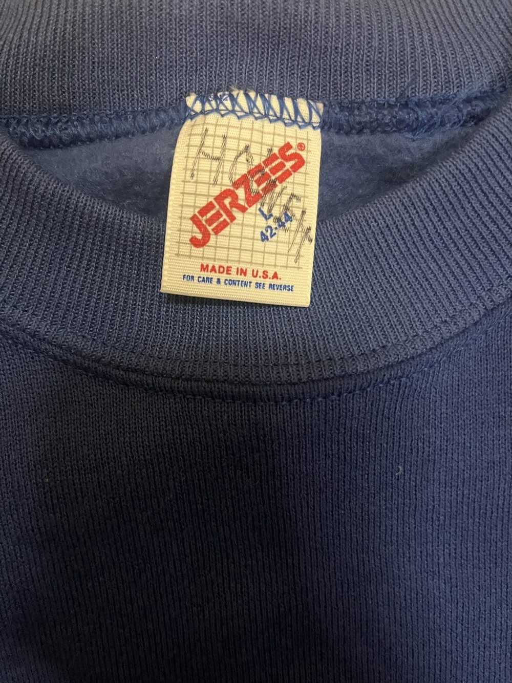 Jerzees × Vintage Vintage Blue Jerzees Sweatshirt - image 2