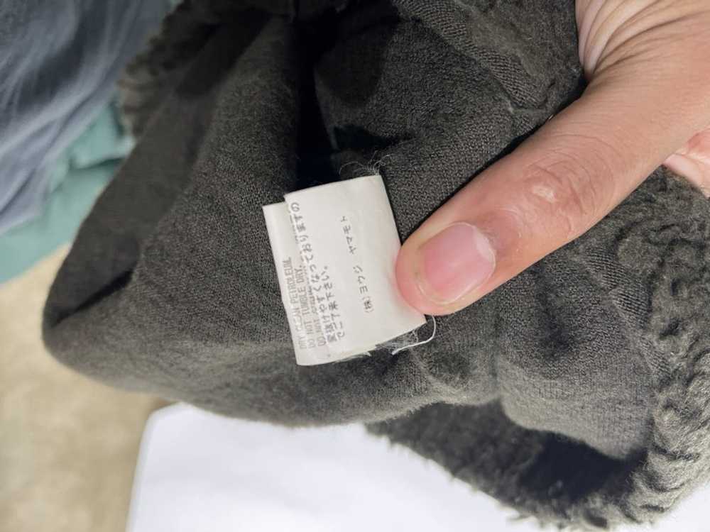 Yohji Yamamoto Yohji Yamamoto Rug Sweater AW 05 2… - image 4
