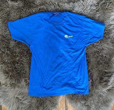 Hanes AT&T blue shirt - image 1